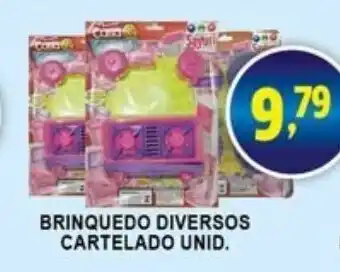 Brinquedo Diversos Cartelado unid.
