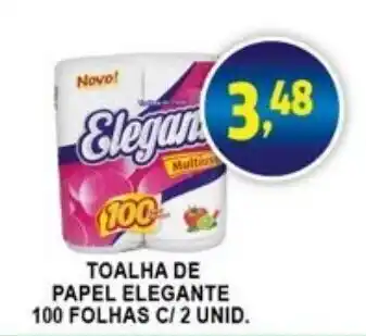 Toalha de Papel Elegante 100 folhas c/2 unid.