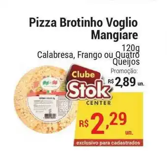 Pizza Brotinho Voglio Mangiare 120g