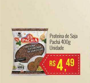 Mart Minas Proteína De Soja Pachá 400g unidade oferta