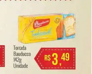 Mart Minas Torrada Bauducco 142g unidade oferta