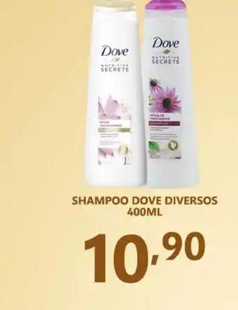 Shampoo Dove Diversos 400ml