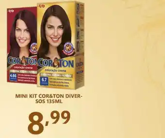 Mini Kit Cor&ton Diversos 135ml