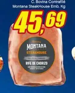 C. Bovina Contrafilé Montana Steakhouse Emb. 1kg