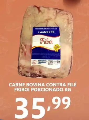 Bramil Supermercados Carne Bovina Contra Filé Friboi Porcianado 1kg oferta