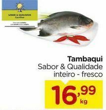 Carrefour Tambaqui sabor & qualidade inteiro - fresco oferta