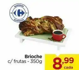 Carrefour Brioche c/ frutas oferta