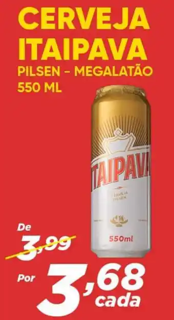 Dia CERVEJA BRAHMA CERVEJA PILSEN - MEGALATÃO 550 ML oferta