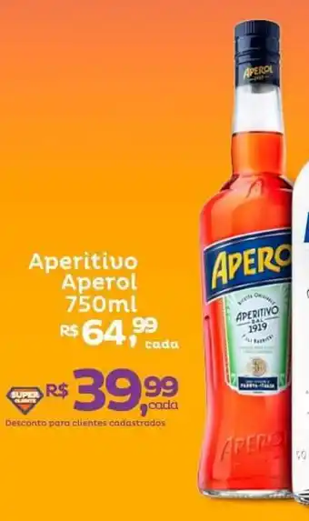 Aperitivo Aperol 750ml