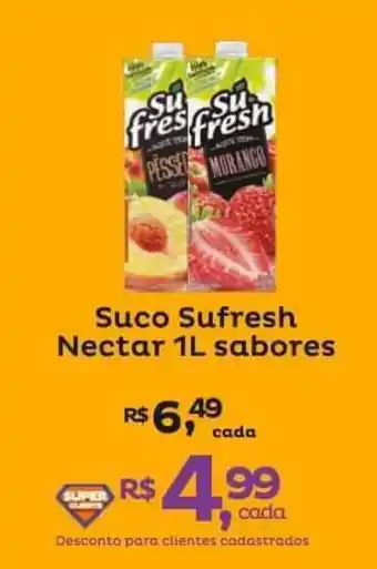 Suco Sufresh Nectar 1L sabores
