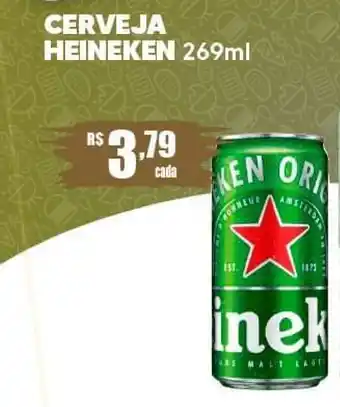 Supermercado Precito CERVEJA HEINEKEN 269ml oferta