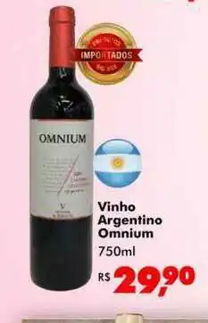 Big Box Vinho Argentino Omnium 750ml oferta