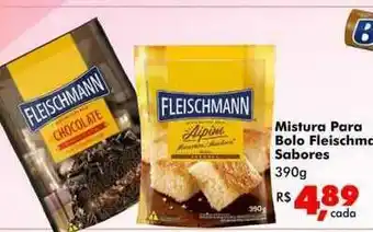Big Box Mistura Para Bolo Fleischmann Sabores 390g oferta