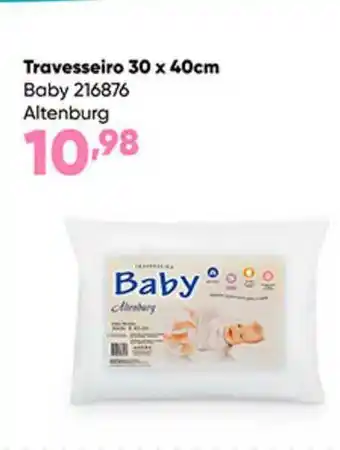 Travesseiro 30 X 40cm Baby 216876 Altenburg