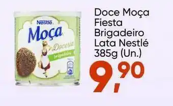 Imec Supermercados Doce Moça Fiesta Brigadeiro Lata Nestlé 385g un. oferta