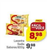 Lasanha Sadia 600g