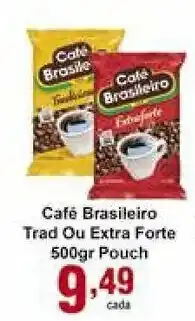Rossi Supermercado Cafe Brasileiro Trad Ou Extra Forte 500g Pouch oferta