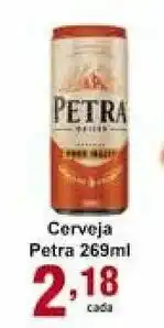 Rossi Supermercado Cerveja Petra 269ml oferta