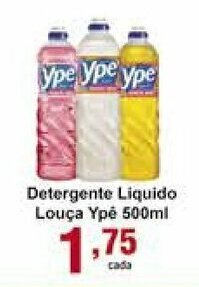Rossi Supermercado Detergente Liquido Louca Ype 500ml oferta