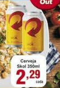 Rossi Supermercado Cerveja Skol 350ml oferta