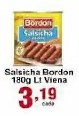 Rossi Supermercado Salsicha Bordon 180g Lt Viena oferta