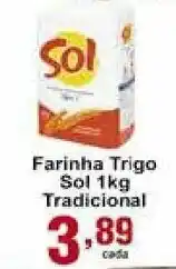 Rossi Supermercado Farinha Trigo Sol 1kg Tradicional oferta