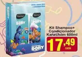 Rossi Supermercado Kit Shampoo + Condicionador Kanechom 600ml oferta