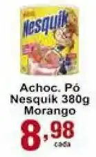 Achoc. Po Nesquik 380g Morango