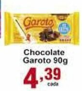 Rossi Supermercado Chocolate Garoto 90g oferta