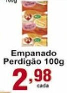 Rossi Supermercado Empanado Perdigao 100g oferta