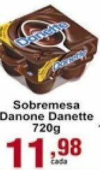 Rossi Supermercado Sobremesa Danone Danette 720g oferta
