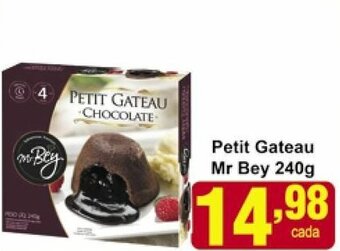 Rossi Supermercado Petit Gateau Mr.Bey 240g oferta