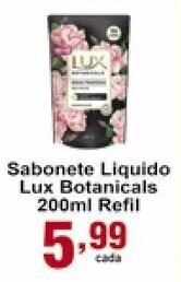 Rossi Supermercado Sabonete Liquido Lux Botanicals 200ml refil oferta