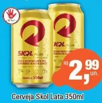 Cerveja Skol Lata 350ml