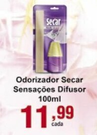 Rossi Supermercado Odorizador Secar Sensacoes Difusor 100ml oferta