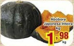 Rossi Supermercado Abobora Japonesa Inteira 1kg oferta