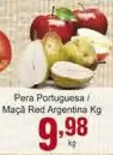Rossi Supermercado Pera Portuguesa/ Maca Red Argentina 1kg oferta