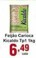 Rossi Supermercado Feijao Carioca Kicaldo tipo 1 1kg oferta