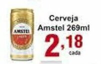 Rossi Supermercado Cerveja Amstel 269ml oferta