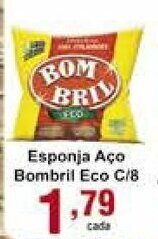 Rossi Supermercado Esponja Aco Bombril Eco c/8 oferta