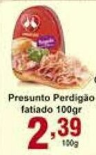 Presunto Perdigao Fatiada 100g
