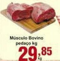 Musculo bovino pedaco 1kg