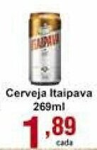 Rossi Supermercado Cerveja Itaipava 269ml oferta