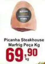 Rossi Supermercado Picanha Steakhouse Marfrig peca 1kg oferta