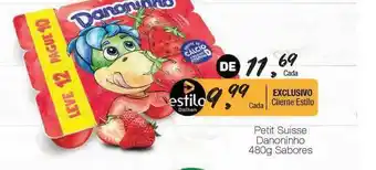 Supermercado Dalben Petit Suisse Danoninho Sabores 480g oferta