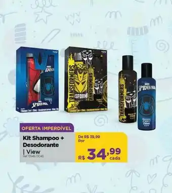 Le Biscuit Kit Shampoo + Desodorante View oferta