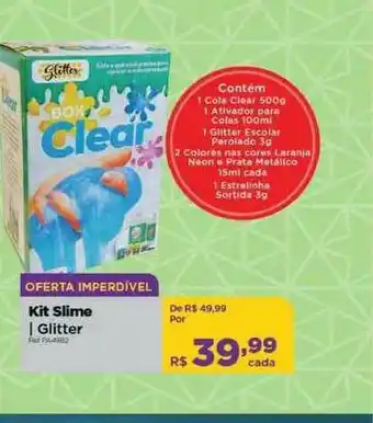 Le Biscuit Kit Slime Glitter oferta