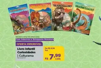 Livro Infantil Curiosidades Culturama
