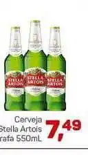 Supermercados São Vicente Cerveja Stella Artois 550ml oferta