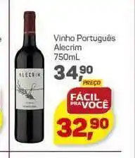 Supermercados São Vicente Vinho Português Alecrim 750ml oferta